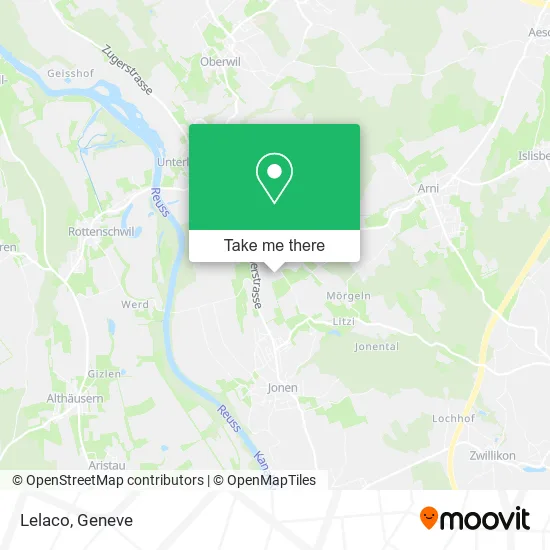Lelaco map