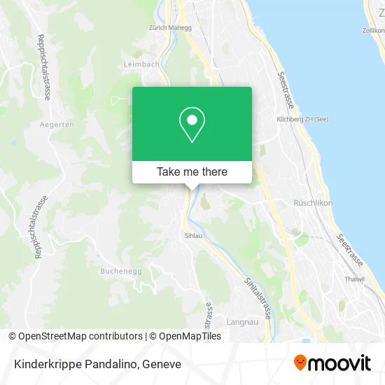 Kinderkrippe Pandalino map