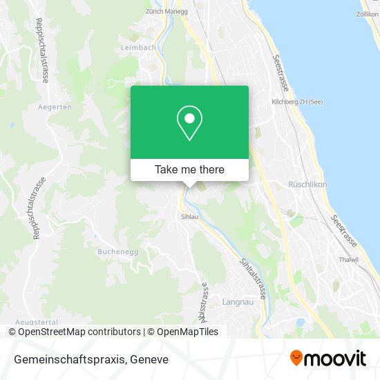 Gemeinschaftspraxis map