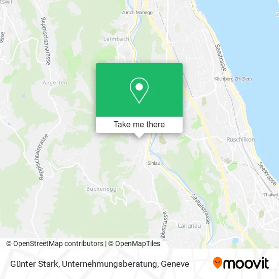 Günter Stark, Unternehmungsberatung map