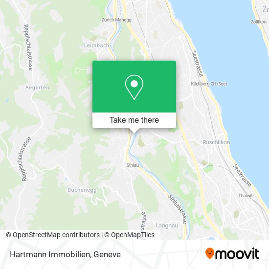 Hartmann Immobilien map