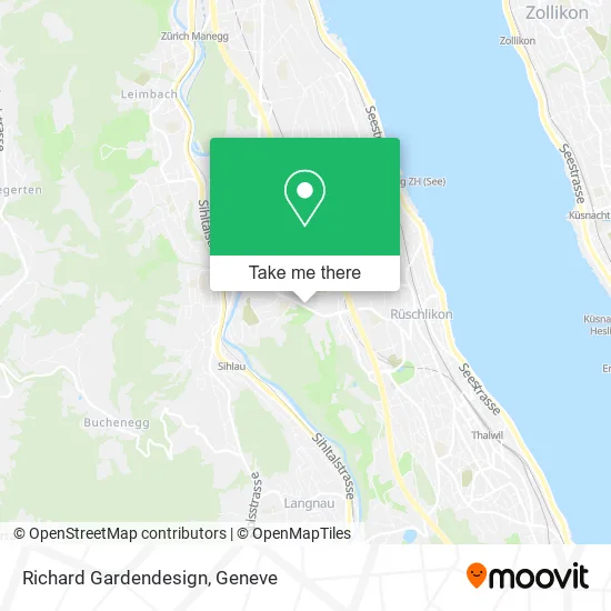 Richard Gardendesign map