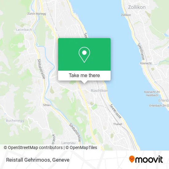 Reistall Gehrimoos map