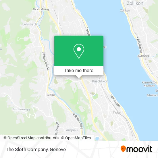 The Sloth Company map