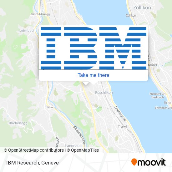 IBM Research map