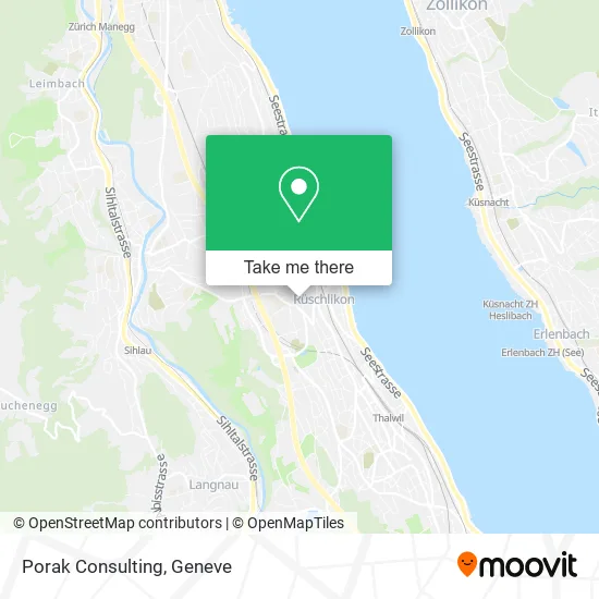Porak Consulting map
