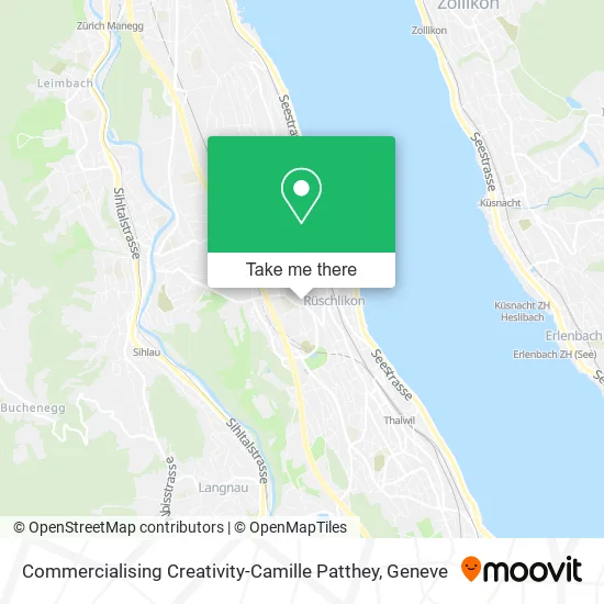 Commercialising Creativity-Camille Patthey map