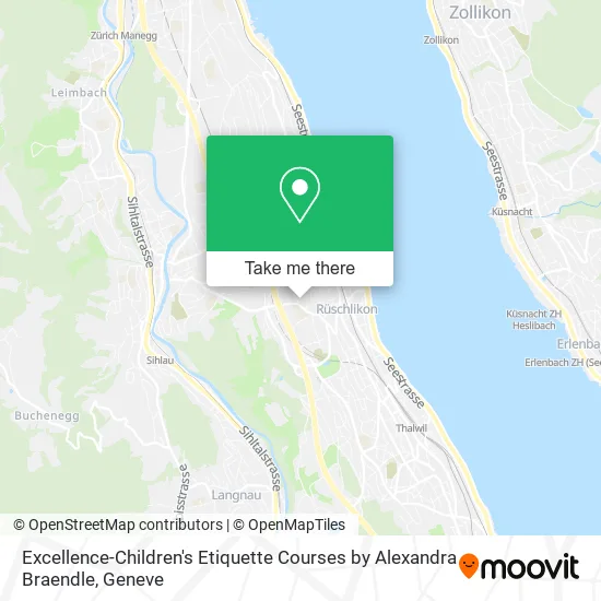 Excellence-Children's Etiquette Courses by Alexandra Braendle map