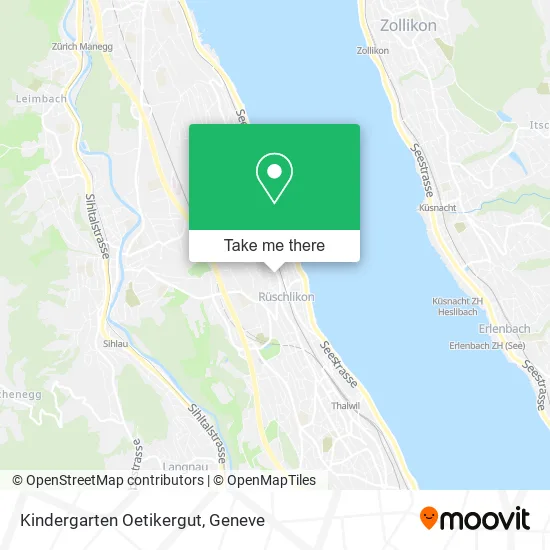 Kindergarten Oetikergut map