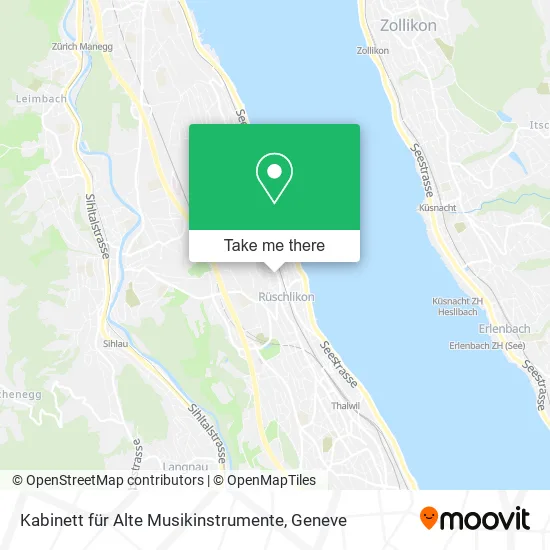 Kabinett für Alte Musikinstrumente map