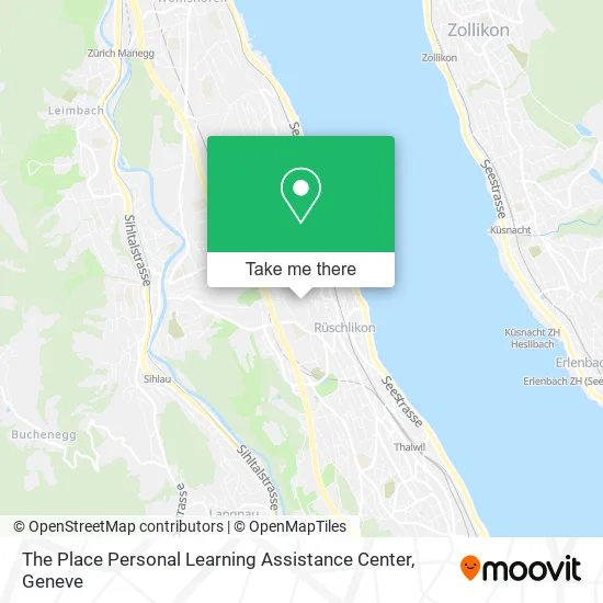 The Place Personal Learning Assistance Center map