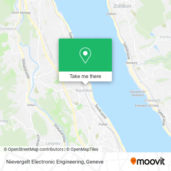 Nievergelt Electronic Engineering map