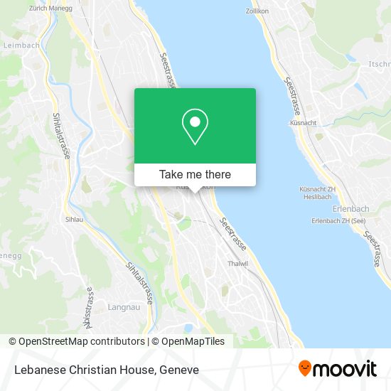 Lebanese Christian House map