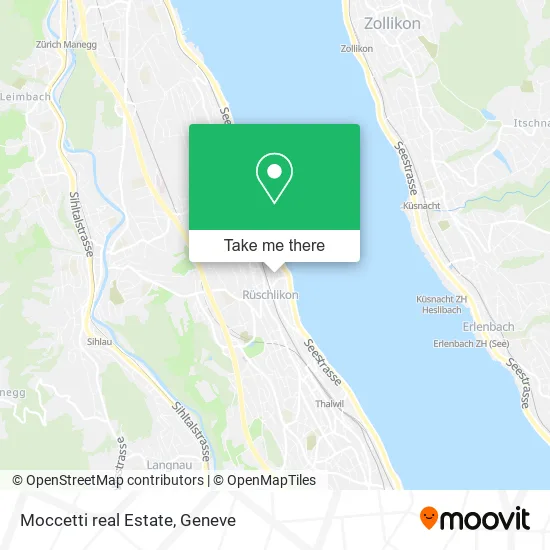 Moccetti real Estate map