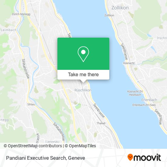 Pandiani Executive Search map