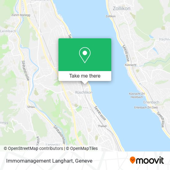 Immomanagement Langhart map