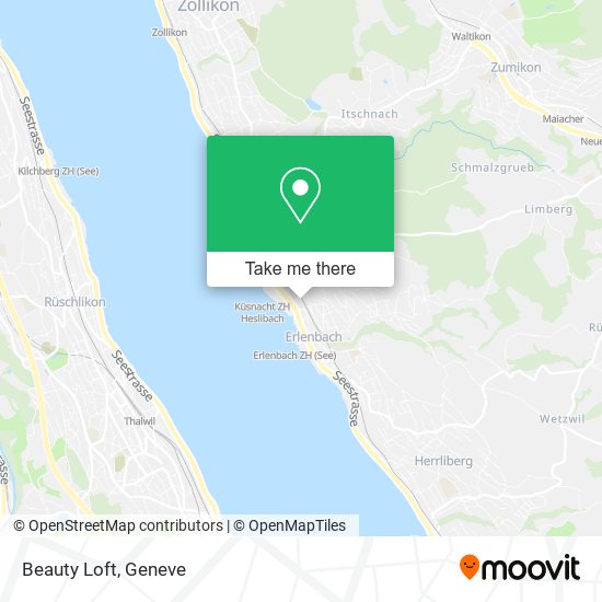 Beauty Loft map