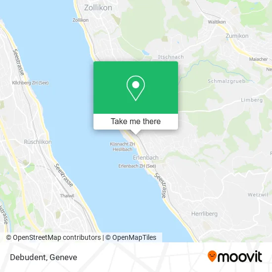 Debudent map