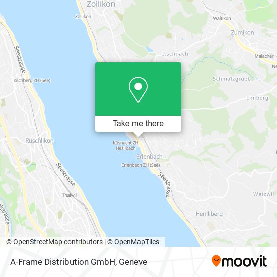 A-Frame Distribution GmbH map