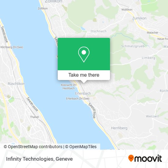 Infinity Technologies map