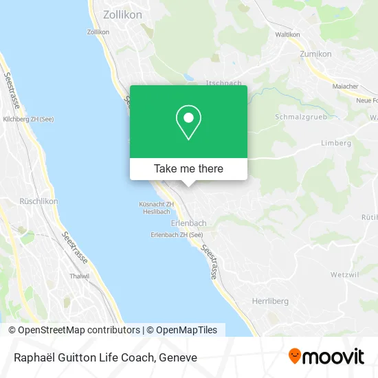Raphaël Guitton Life Coach map