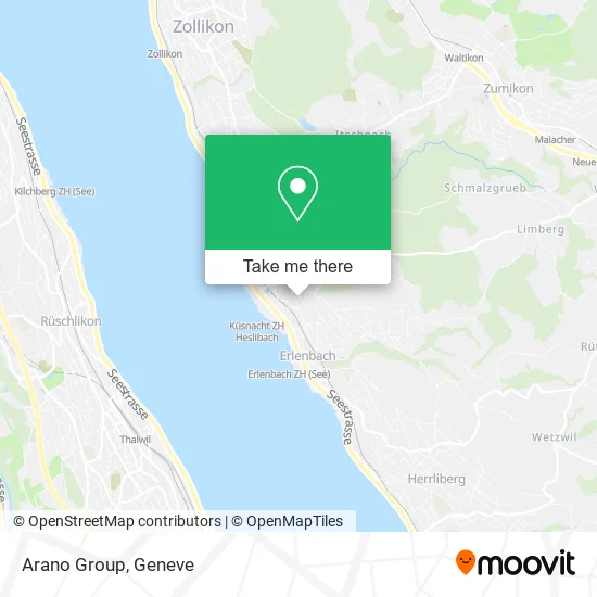 Arano Group map