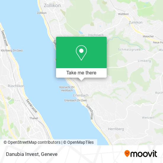Danubia Invest map