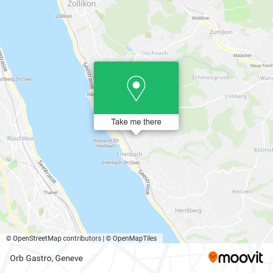 Orb Gastro map