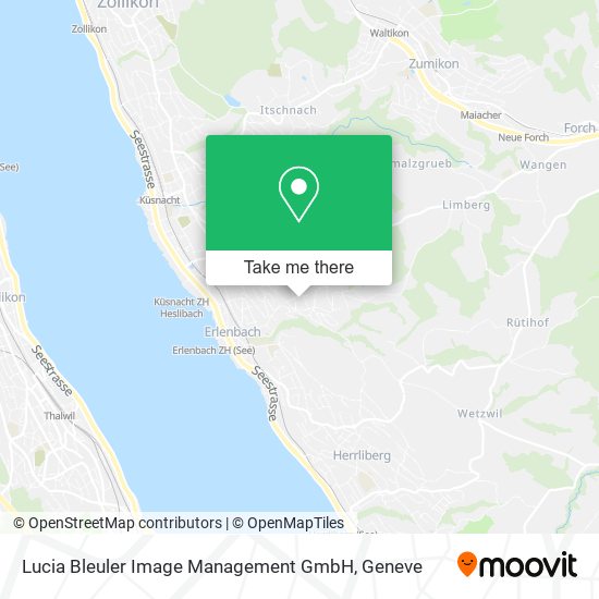 Lucia Bleuler Image Management GmbH map