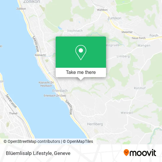 Blüemlisalp Lifestyle map