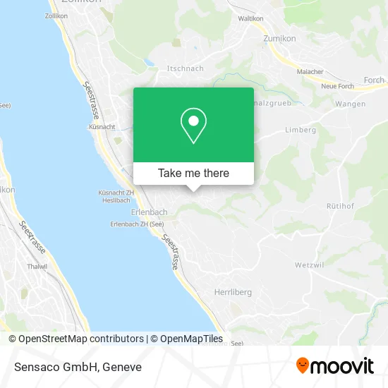 Sensaco GmbH map