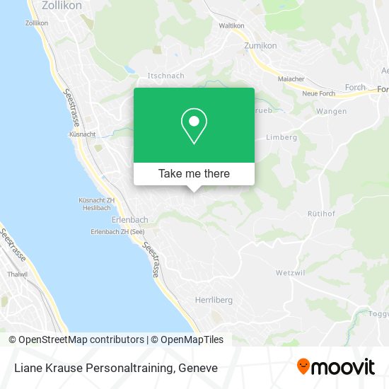 Liane Krause Personaltraining map