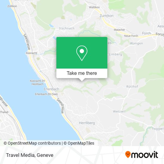 Travel Media map