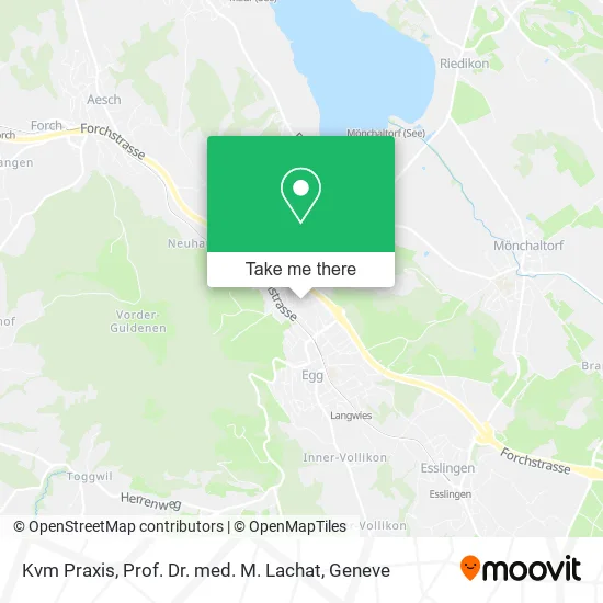 Kvm Praxis, Prof. Dr. med. M. Lachat map