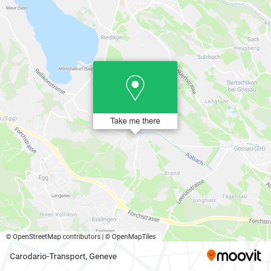 Carodario-Transport map
