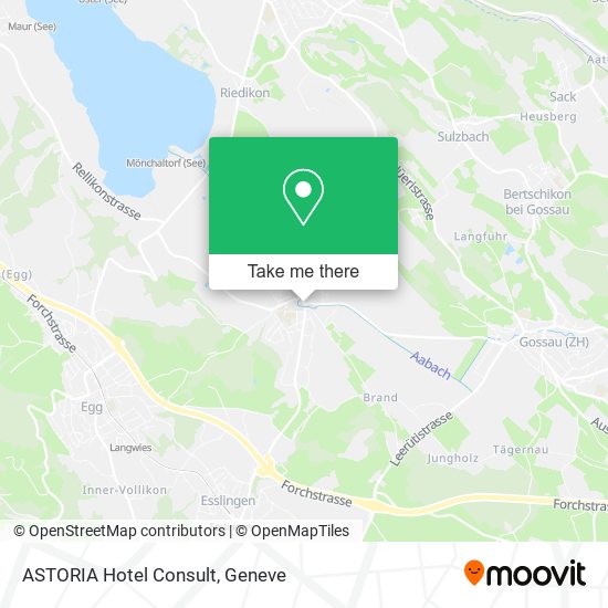 ASTORIA Hotel Consult map