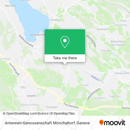 Antennen-Genossenschaft Mönchaltorf map