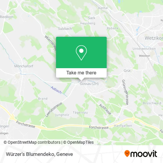 Würzer's Blumendeko map