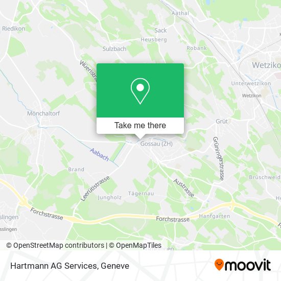 Hartmann AG Services map