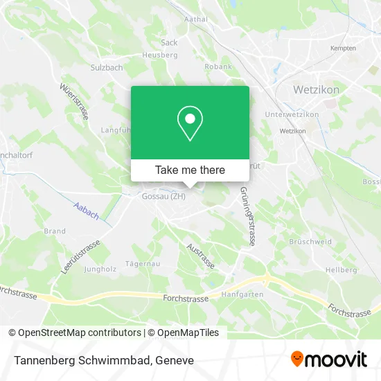 Tannenberg Schwimmbad map