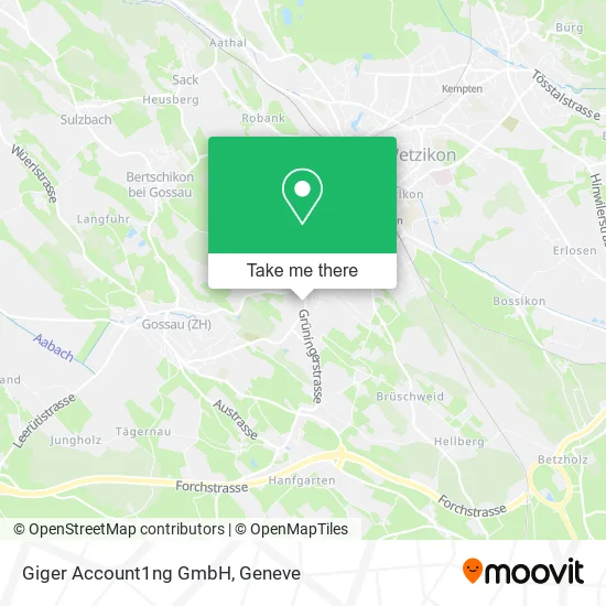 Giger Account1ng GmbH map