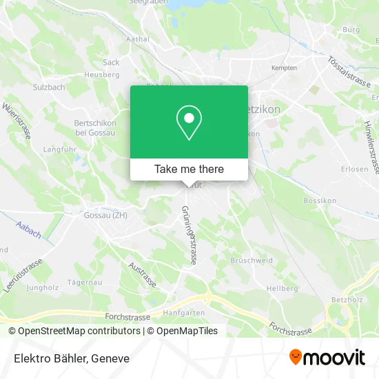 Elektro Bähler map