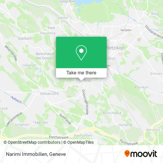 Narimi Immobilien map