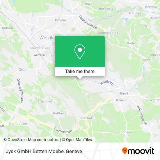 Jysk GmbH Betten Moebe map