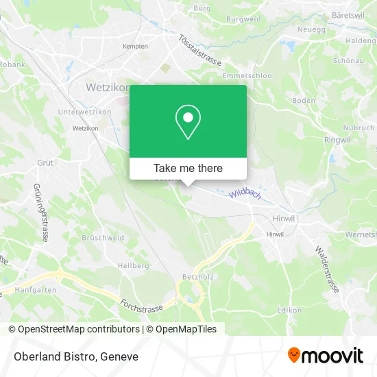 Oberland Bistro map