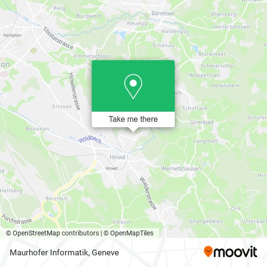 Maurhofer Informatik map