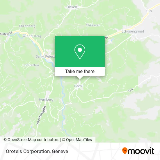 Orotels Corporation map
