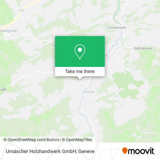 Urnäscher Holzhandwerk GmbH map