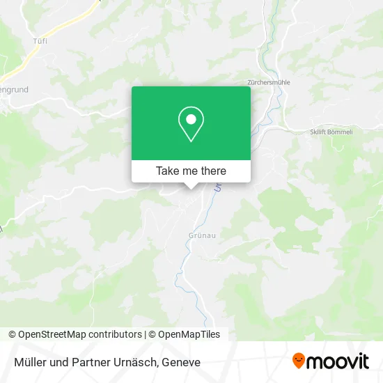 Müller und Partner Urnäsch map