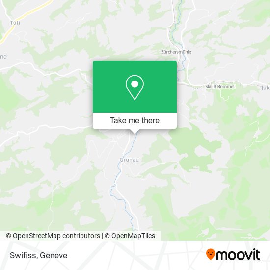Swifiss map